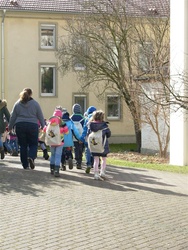 Bibfit-Führerschein für Vorschulkinder des Kindergartens St. Elisabeth